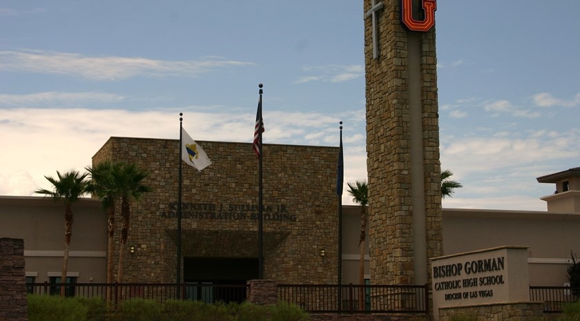 戈?duì)柭鹘谈咧蠦ishop Gorman High School