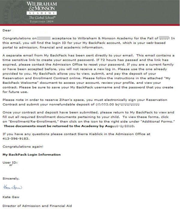 韋伯拉漢莫森中學(xué)Wilbraham&Monson Academy