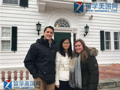 石老師與品果園中學(xué)招生主任和老師